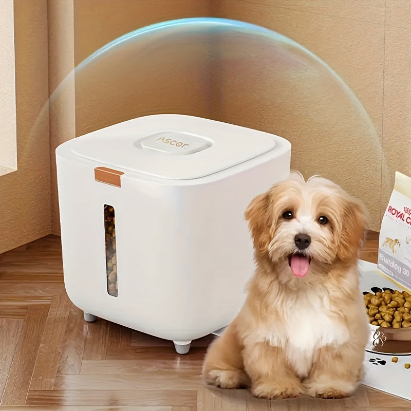 NNETM Airtight Pet Food Storage Container Flip-Top Lid